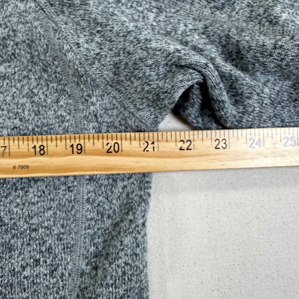 Patagonia Better Sweater Mens Medium Gray Quarter Zip Fleece Pullover 25522FA16 - Picture 8 of 9